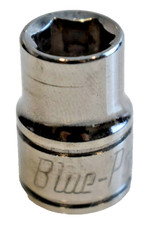Blue Point Tools BLPSM3810 10mm Metric Shallow Socket 3/8" Drive 6 Point Chrome