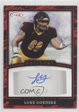 2022 SAGE Artistry Auto Red Lio'Undre Gallimore #A-LG Auto a8r