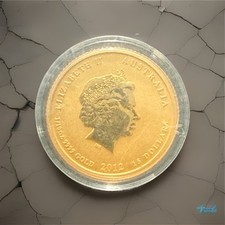 2012 Australia 1/10 oz Gold Lunar Dragon Series II Perth Mint BU 4650.00 per troy oz