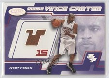 2001-02 NBA Hoops Hot Prospects Inside 215/400 Vince Carter #7VC HOF 0c3