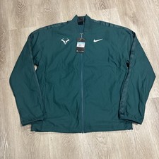 Nike Court Rafa Nadal RAFA Full Zip Tennis Jacket CI9135-300 Men's Size Medium