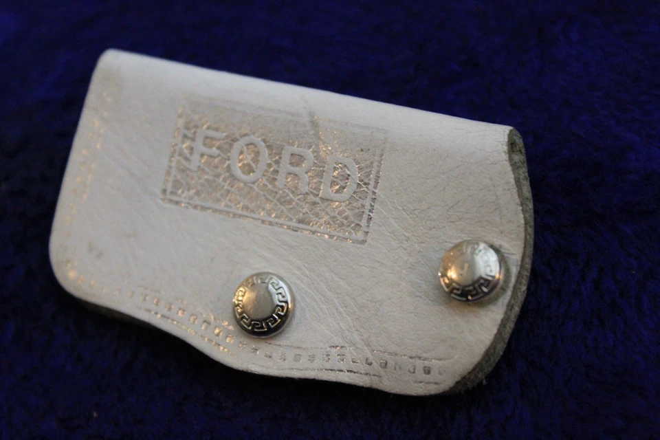 Llavero de cuero Ford llavero llavero accesorio camión Bronco Falcon Foto 4 de 4