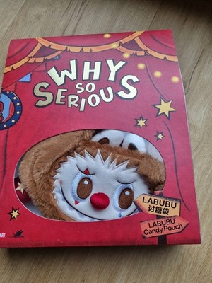 SOFORT VERSAND Labubu Why So Serious Pouch POPMART original