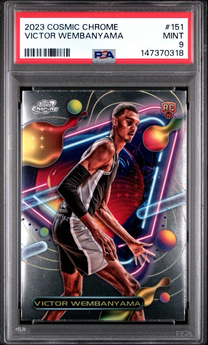Topps2013 ジーター 3Dカード 美品 PSA 2023 TOPPS COSMIC CHROME RC 151 VICTOR WEMBANYAMA ROOKIE LOW