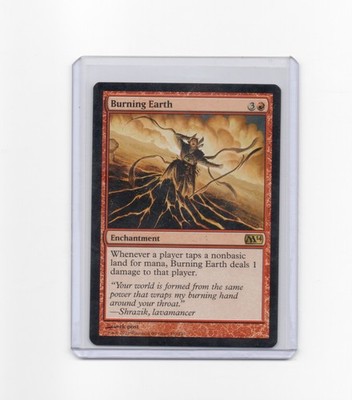 Magic the Gathering Burning Earth - 2014 - NM-Mint - MTG