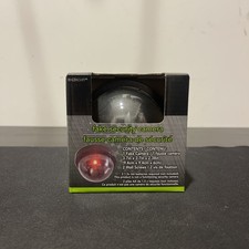 e-Circuit Fake Security CCTV Dome Camera LED Flashing Light Battery Operated New