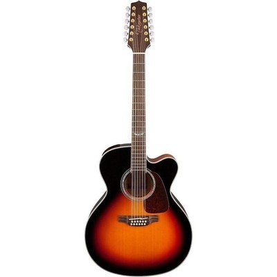 Takamine GJ72CE-12 BSB 12 String Jumbo Body Acoustic Electric Guitar Sunburst