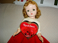 1950's Madame Alexander CISSY DOLL for Valentines Day  