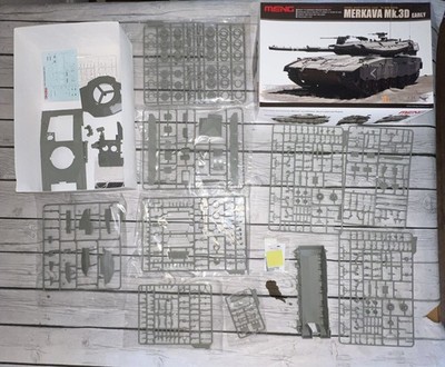 MENG - MERKAVA MK.3D EARLY. MAIN BATTLE TANK.  SCALE 1/35. - Open Box