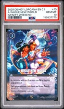A Whole New World 10 Disney Lorcana Promo Cards Regular for sale