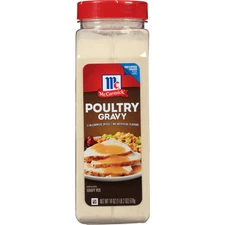 McCormick poultry gravy mix 18 Oz.....