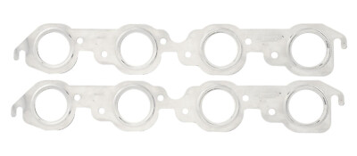 Mr Gasket 4815G   MLS Stainless Header Gaskets  Big Block Chevy Round  Port