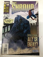 The Shroud (1994) Variant # 1 Marvel Comics ? Mike Barr ? M.C. Wyman ? Jones