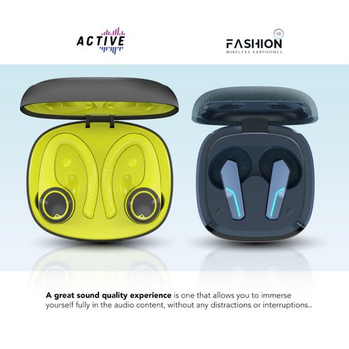 Wireless Bluetooth Earphones Headphones Earbuds In / Over Ear Display Bluetooth - Picture 3 of 132