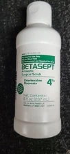 (6 Pack) Betasept Antiseptic Surgical Scrub 8oz bottle NEW