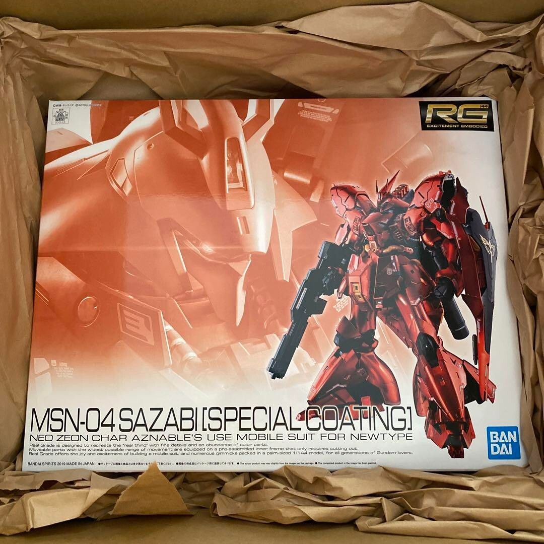 ロボット RG MSN-04 SAZABI [SPECIAL COATING] Amazon.com: Bandai RG 1/144 MSN-04 Sazabi [Special Coating