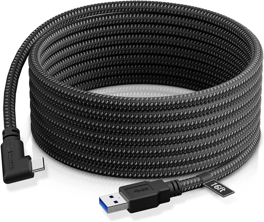 Fatorm Smart Accessories 16ft USB-A to C Link Cable Compatible for Oculus AC001 - Image 2 of 4