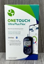 One Touch Ultra Plus Flex Meter Blood Glucose Monitoring System EXP: 2027+ (NEW)