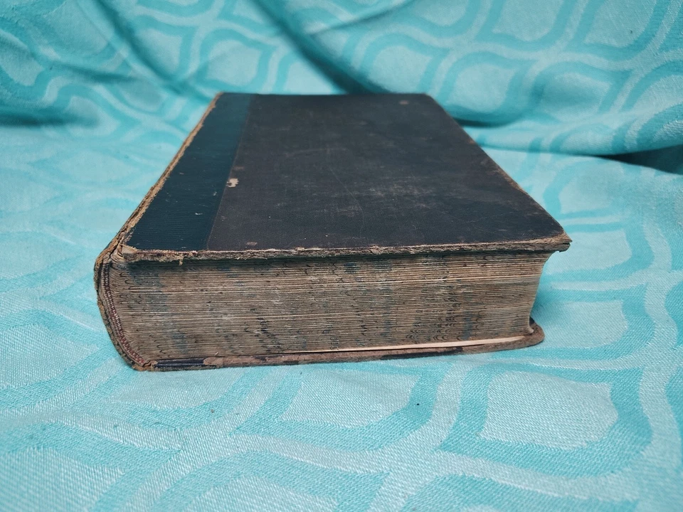 Antique 1859 The Household Book of Poetry By Charles A Dana 4th Ed. Ohio Library - Image 3 of 4