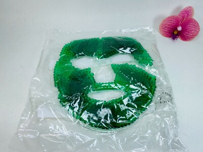 Face Mask Ice Pack, Flexible Gel Beads for Hot Cold Therapy, for Puffy, Swollen 
