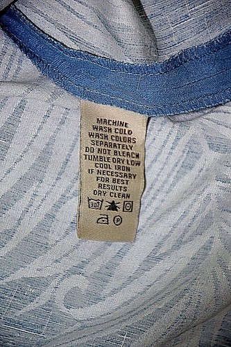 Pussers Island Reserve Blue Silk Hawaiian Palm Frond Camp Shirt Medium 46” Chest - Picture 7 of 10