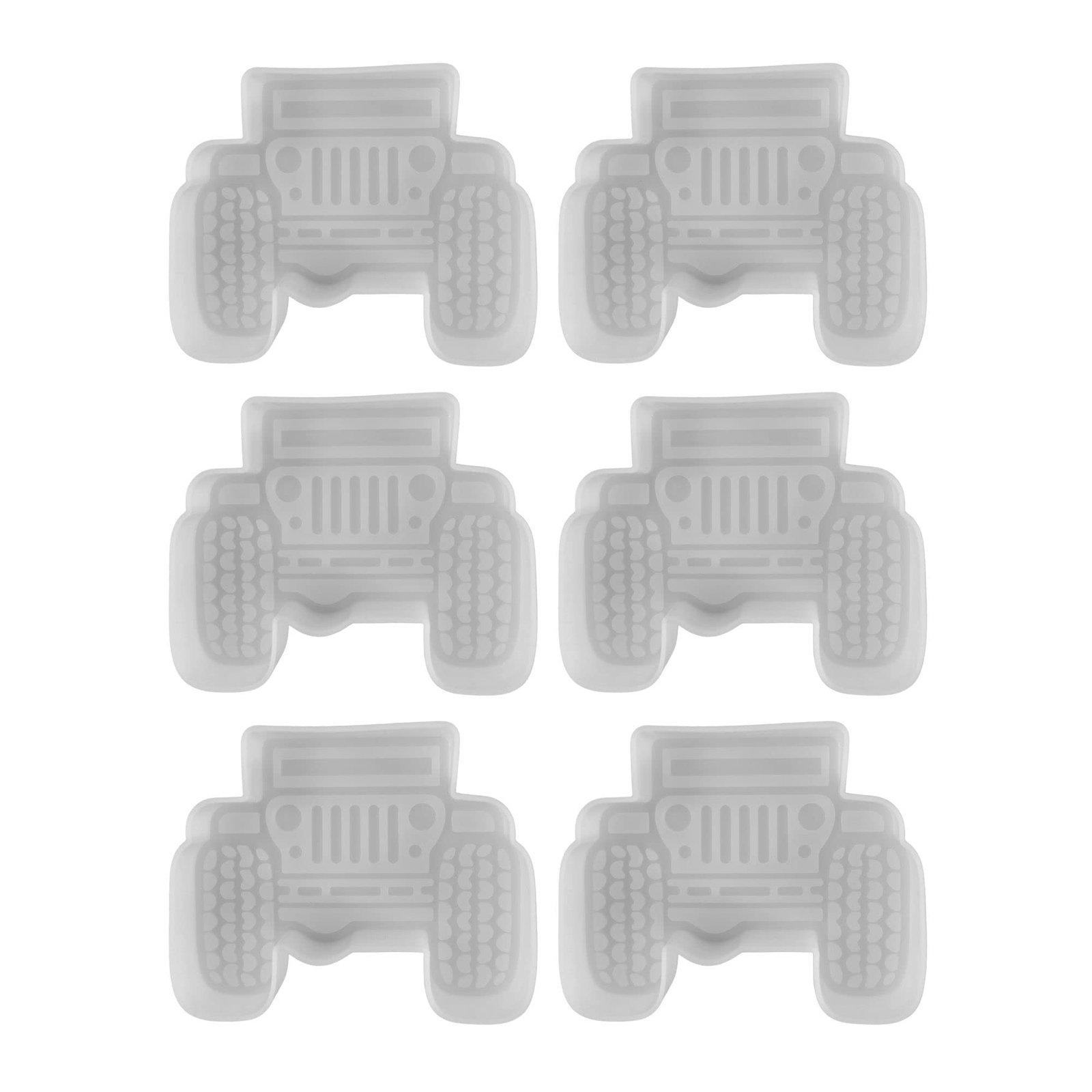 6 Pack SUV Silicone Freshie Mold | 4