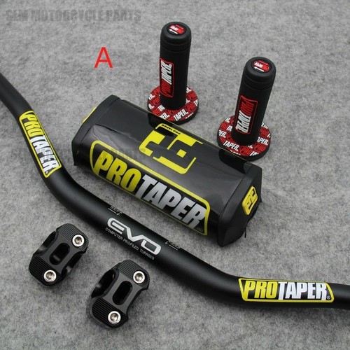 Grips Handlebar Pads Motorcycle 1 1/8 Fat Bar 28MM MX Motocross KTM EXC