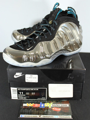 Nike Air Foamposite One Chromeposite AllStar Game Sneakers Mens Sz 11 744306-100