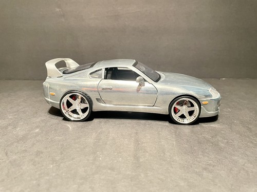 Jada Custom RAW Toyota Supra 1/24 Scale Diecast Model Car READ DESC. - Picture 6 of 11