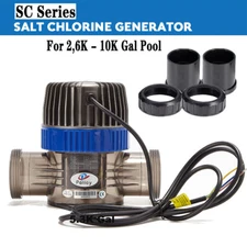 New Salt Water Pool Chlorine Generator System Chlorinator ≤ 10,600 Gallons