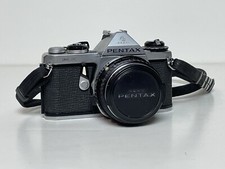 Pentax ME 35mm fotocamera reflex con 3 obiettivi; 28mm, 50mm e 135mm quasi come nuova, testata