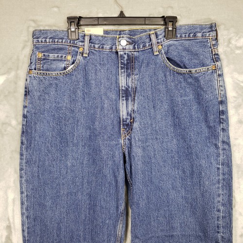 Levi's 550 Men's Blue Relaxed Fit Jeans Size 40x32 100% Cotton NWT - Picture 3 of 9