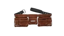 HART 11-Pocket Double-Stitched Suede Leather TOOL BELT  Fits Up to 54-inch Waist