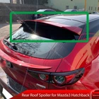 19-26 Fits Mazda3 Mazda 3 4th BP Hatchback Rear Roof Spoiler Design Unpainted