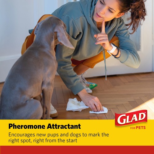 Glad Activated Charcoal Leak-Resistant Training Pads for Dogs, 100 Count - Picture 5 of 24