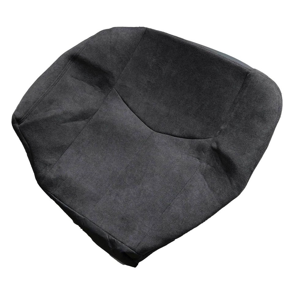 Cubierta de asiento de tela gris ceniza inferior del lado del conductor para GMC Sierra 1500 2500 2003-2007  Foto 2 de 4