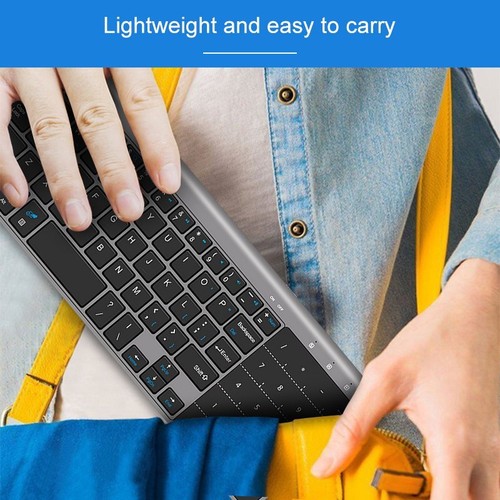 Ultra-Thin 2.4GHz Wireless Keyboard with Touchpad for Android Windows Tablet PC - Picture 11 of 11