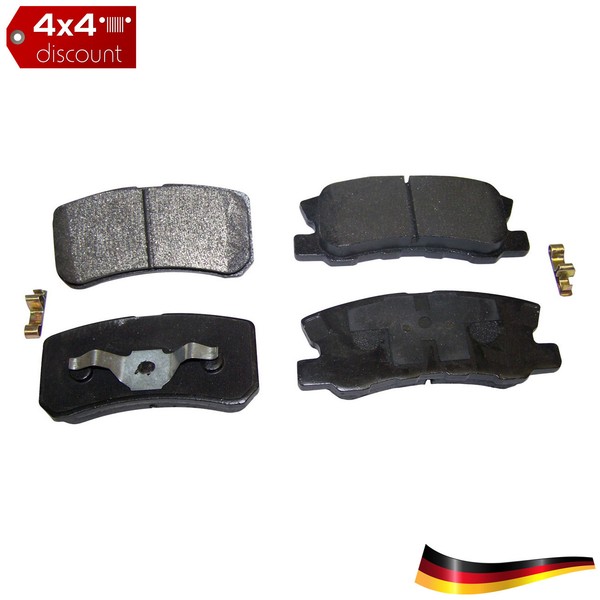Bremsbelagsatz, Scheibenbremse, Hinten Rear Chrysler Sebring JS 2007/2010-image