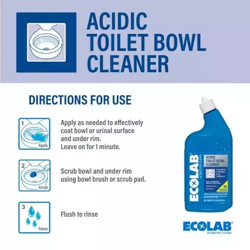32 oz. Acidic Toilet Bowl Cleaner and Limescale Remover for Bathroom Toilets - Picture 4 of 4