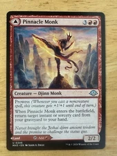 Pinnacle Monk / Mystic Peak MTG Magic the Gathering Card NM Near Mint Modern MH3
