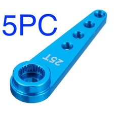 5PCS 1.25” 25T Metal Servo Arm Horn for Futuba/Power HD WPL RC Model (US SHIP)