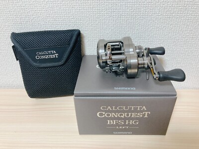 Baitcastrolle 23 CALCUTTA CONQUEST BFS HG links 7,8:1 Angeln IN BOX