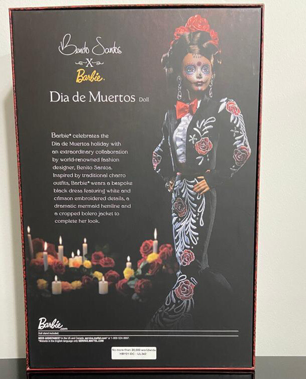 Barbie de la mano de Benito Santos para la nueva edición Día de Muertos