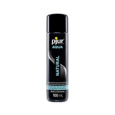 Pjur Aqua Natural 3.4 oz Lubricant Plant Based Formula Long Lasting Lubricant