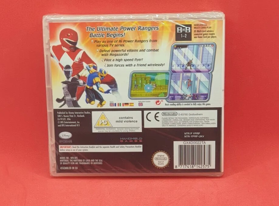 Power Rangers: Super Legends【中古・DS欧州版】 Power Rangers Super Legends 15th Anniversary DS | eBay