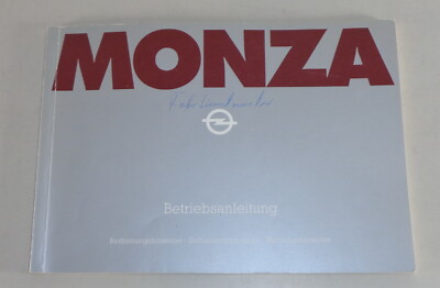 Betriebsanleitung / Handbuch Opel Monza A1 von 12/1978