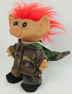 army troll doll
