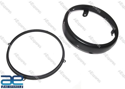 Headlight Grill Inner Outer Ring For Royal Enfield New Classic 350 Reborn