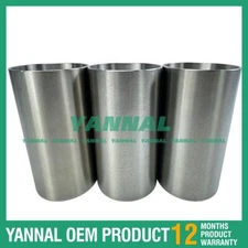 3PCS New For Mitsubishi Cylinder Liner Sleeve S3L Engine Spare Parts