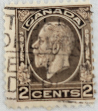 CANADA Postage ~ King George V ~ Brown 2₵ Stamp ~ Posted ~ c.1930 s ~ B207